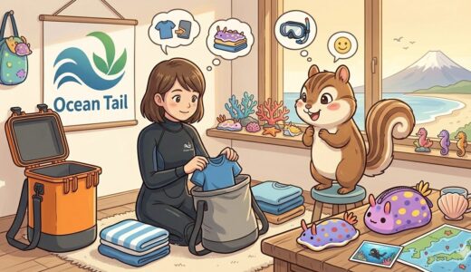 【海を感じる日常】ダイバー厳選！お家で楽しむ海雑貨と、現場で役立つ「濡らさない」パッキング術